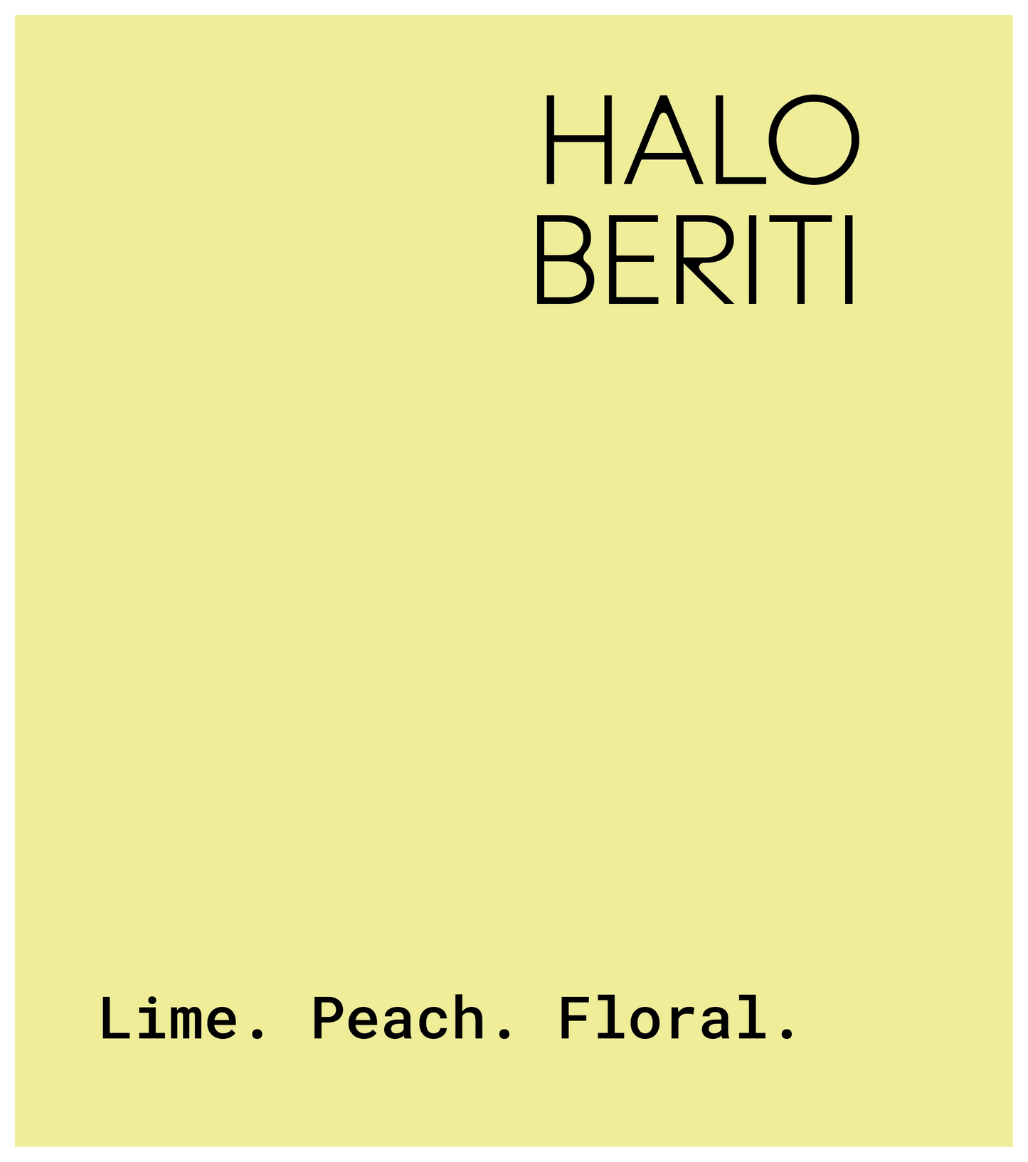 Halo Beriti - Ethiopia